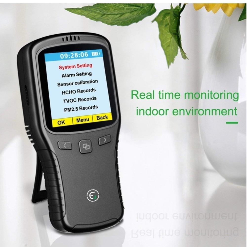Black Air Quality Monitor